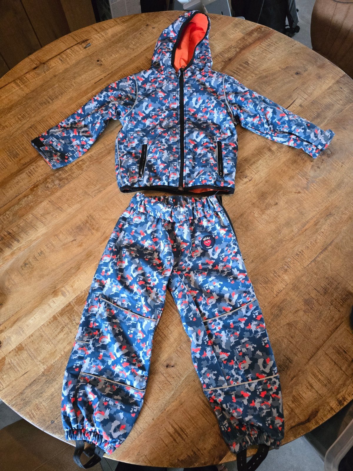 IELM softshell pak maat 92 - camouflage, Kinderen en Baby's, Ophalen of Verzenden, Zo goed als nieuw, IELM, Jongen