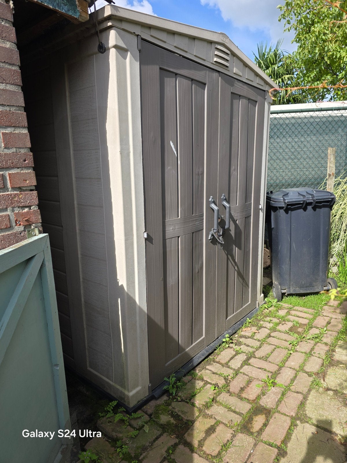 Keter Factor 6x6 Tuinhuis - Ruime en Onderhoudsvrije Berging, Ophalen of Verzenden, Gebruikt, Kunststof, Overige typen