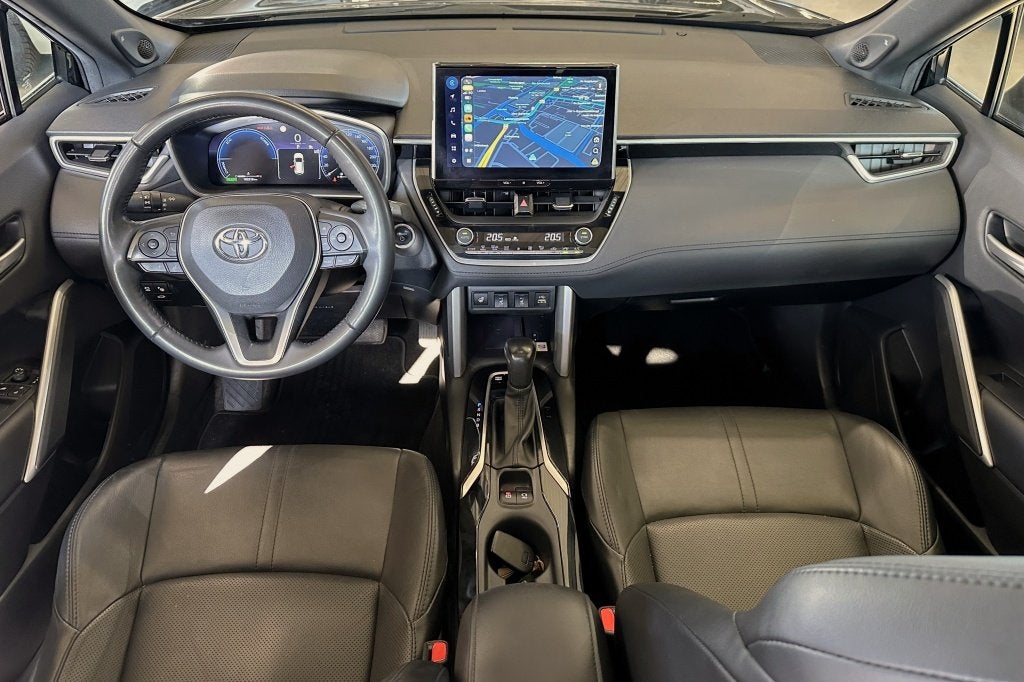 Toyota Corolla Cross 2.0 High Power Hybrid First Edition, Auto's, Toyota, Automaat, Gebruikt, 4 cilinders, Zwart