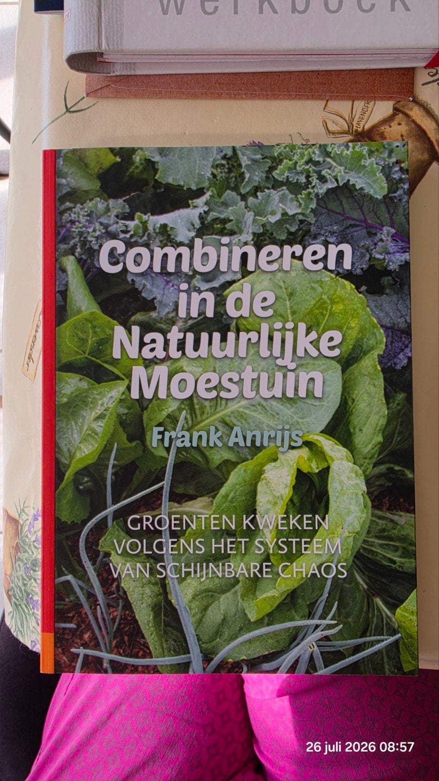 Frank Anrijs - Combineren in de natuurlijke moestuin, Frank Anrijs, Moestuin, Ophalen of Verzenden, Zo goed als nieuw