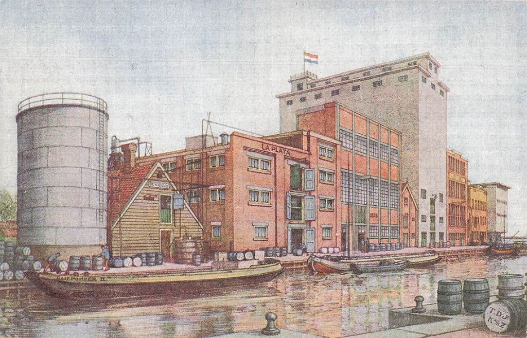 703-464-013 NV Oliefabrieken Duyvis Jz Koog aan de Zaan, Verzenden, Voor 1920, Noord-Holland