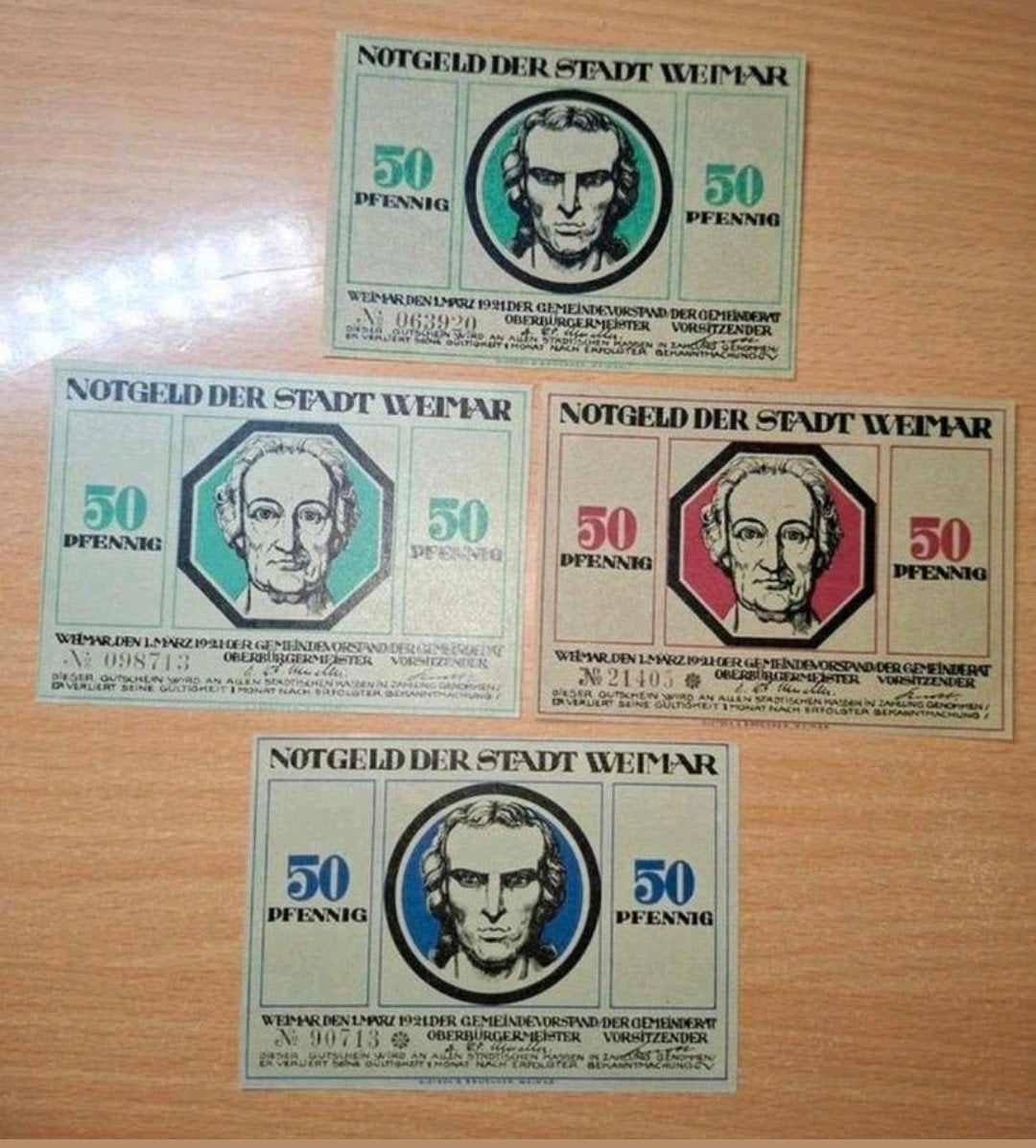 Duits Notgeld Weimar Noodgeld, Ophalen of Verzenden, Duitsland