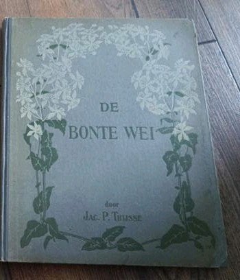 Verkade's plaatjes album De Bonte Wei, Boeken, Ophalen of Verzenden, Gelezen, Jac. P. Thijsse, Plaatjesalbum