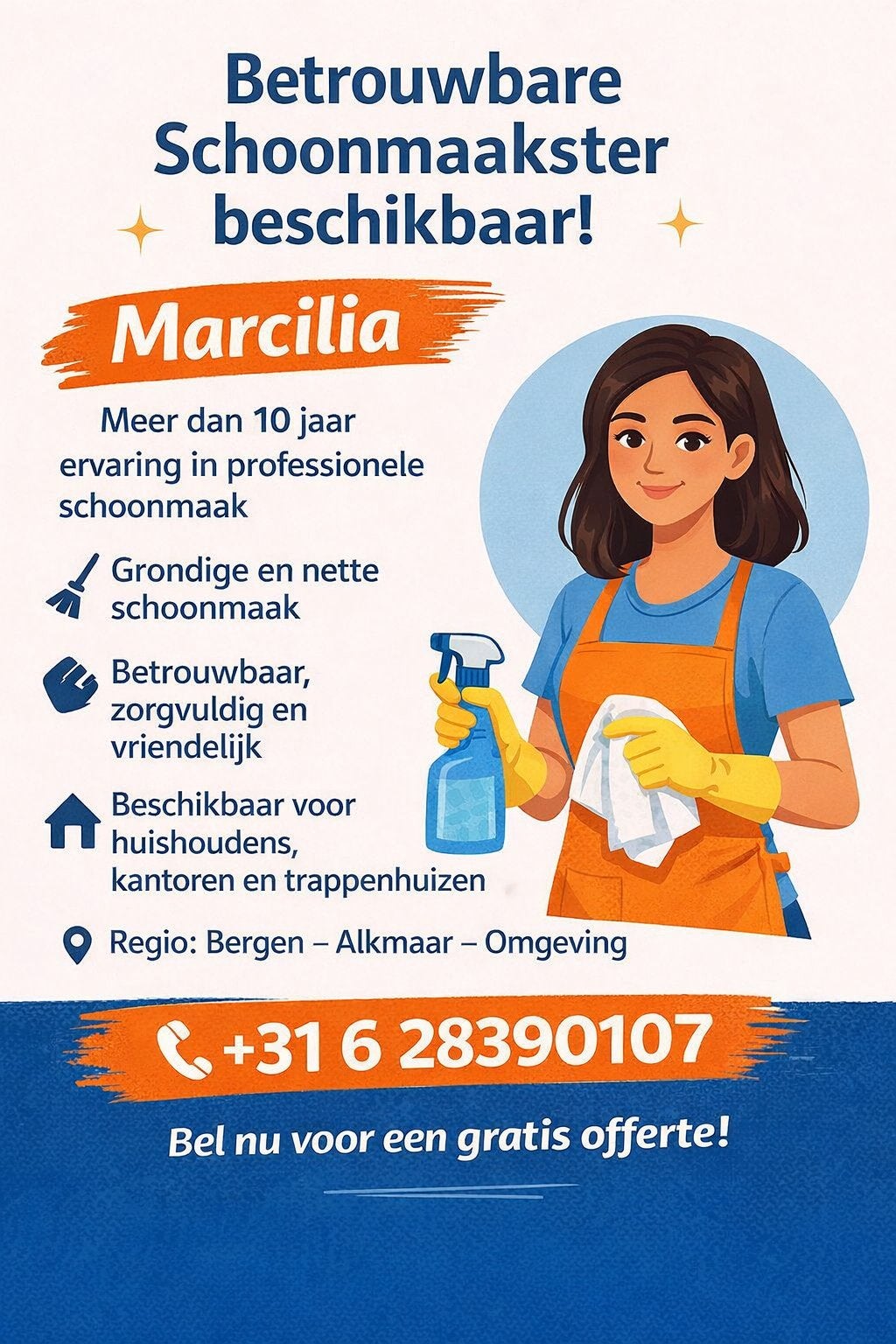 Braziliaanse schoonmaak., Vacatures, Variabele uren, Overige niveaus, Starter, Overige vormen