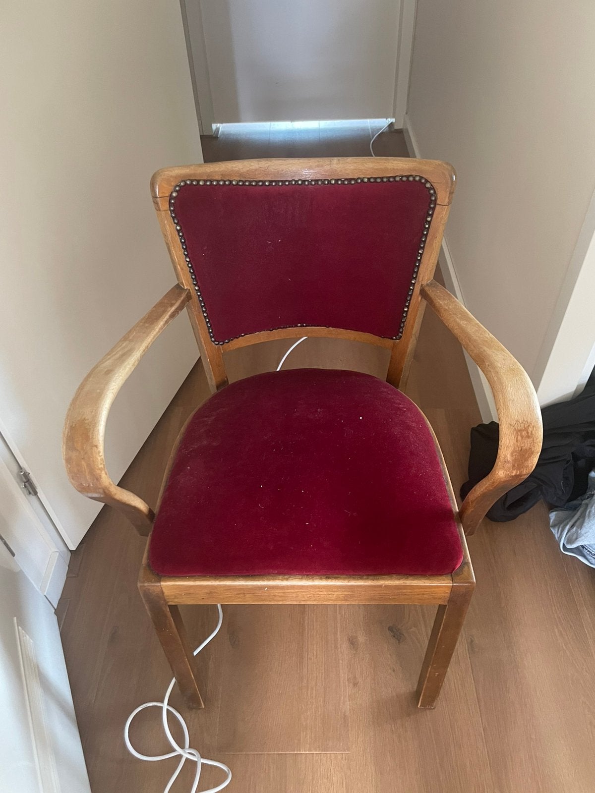 Vintage stoel, Ophalen