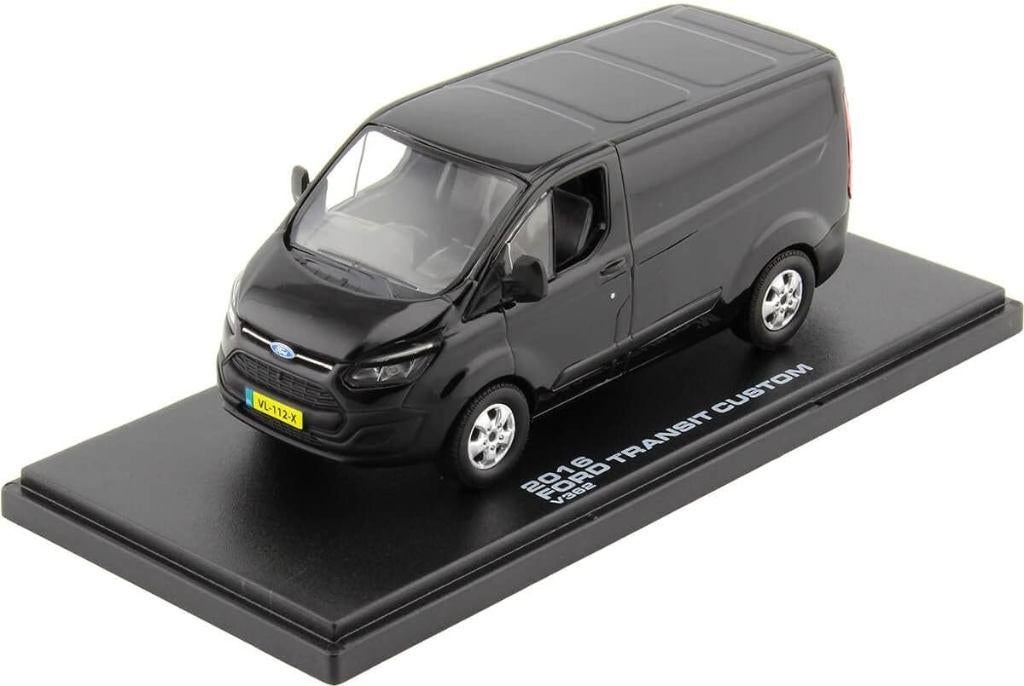 Ford Transit Custom V362 Shadow Black Metallic GreenLight, Hobby en Vrije tijd, Modelauto's | 1:43, Overige merken, Auto, Verzenden