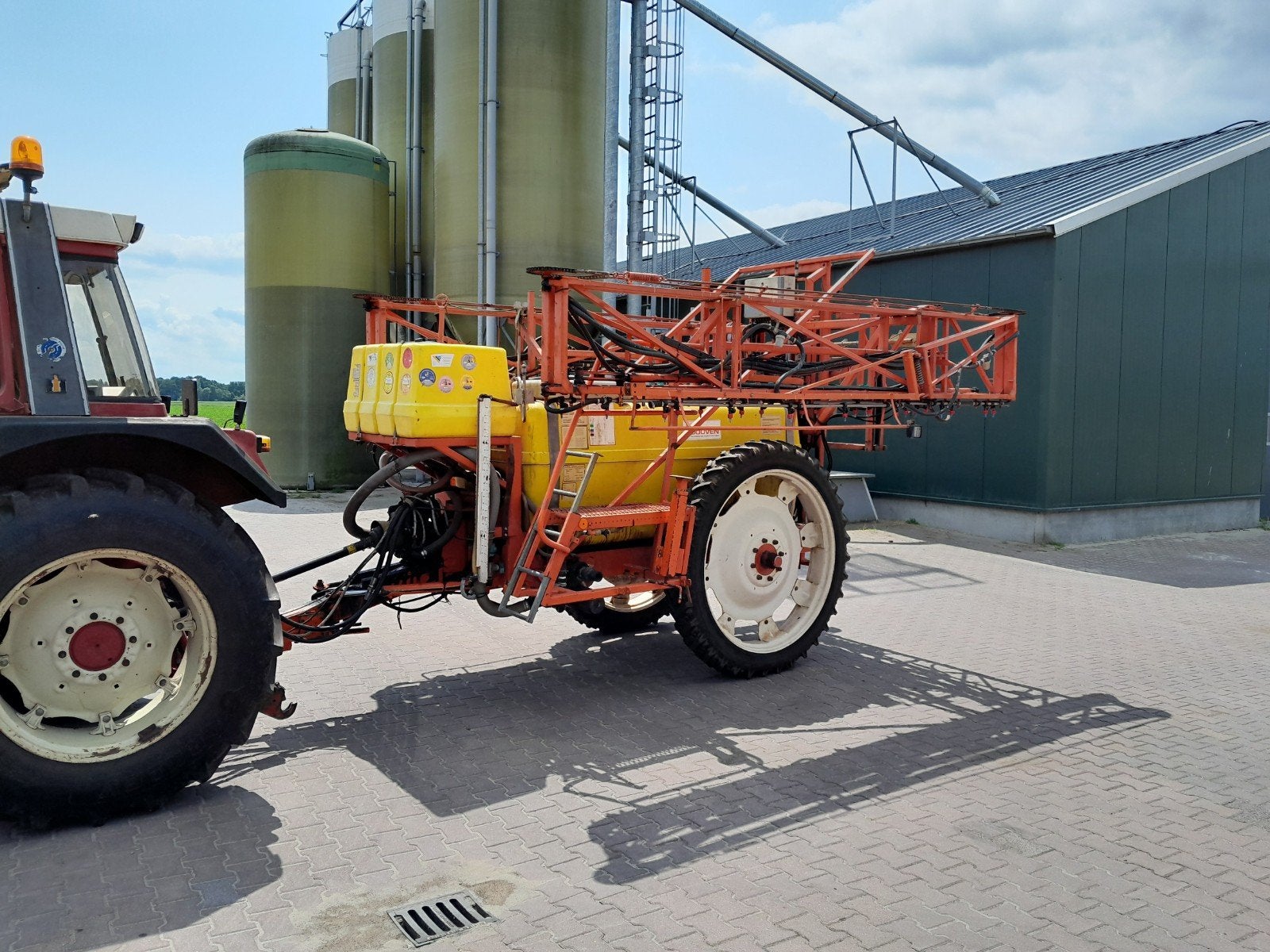 douven veldspuit, Ophalen, Gebruikt