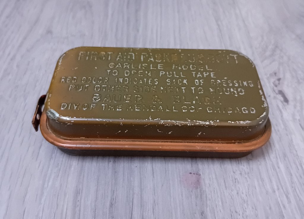 us ww2 british made first aid pack, Verzenden, Amerika