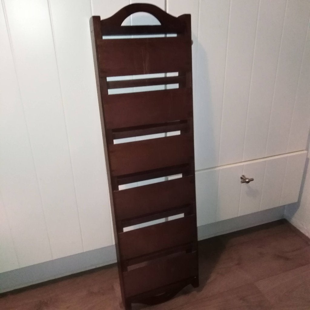 Houten baksteenmal als letterbak of kruidenrek te gebruiken, Huis en Inrichting, Ophalen, Gebruikt, 93 cm, Hout