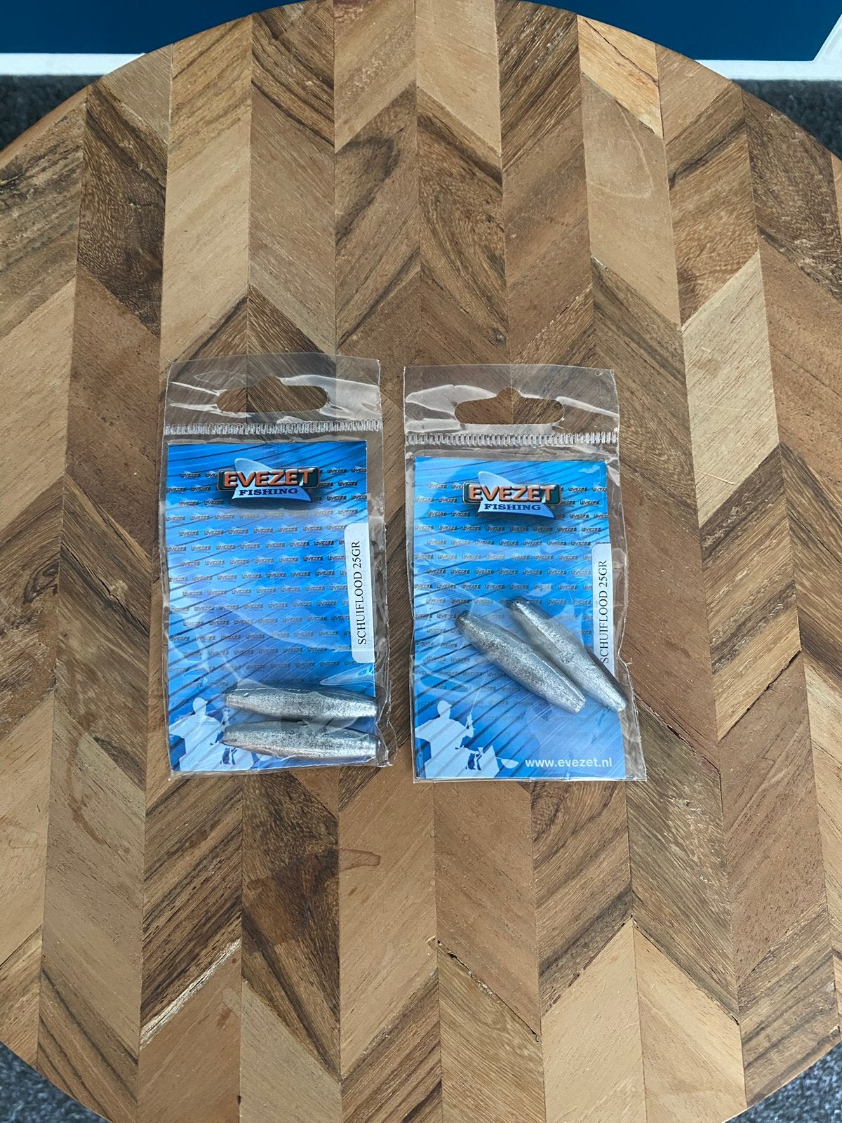 Evezet Schuiflood 25 gram 2 stuks, D, Overige typen, Nieuw, Ophalen of Verzenden