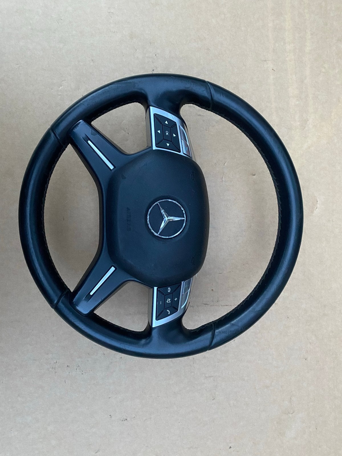 Mercedes Benz stuur met airbag, Auto-onderdelen, Ophalen of Verzenden, Gebruikt, Mercedes-Benz