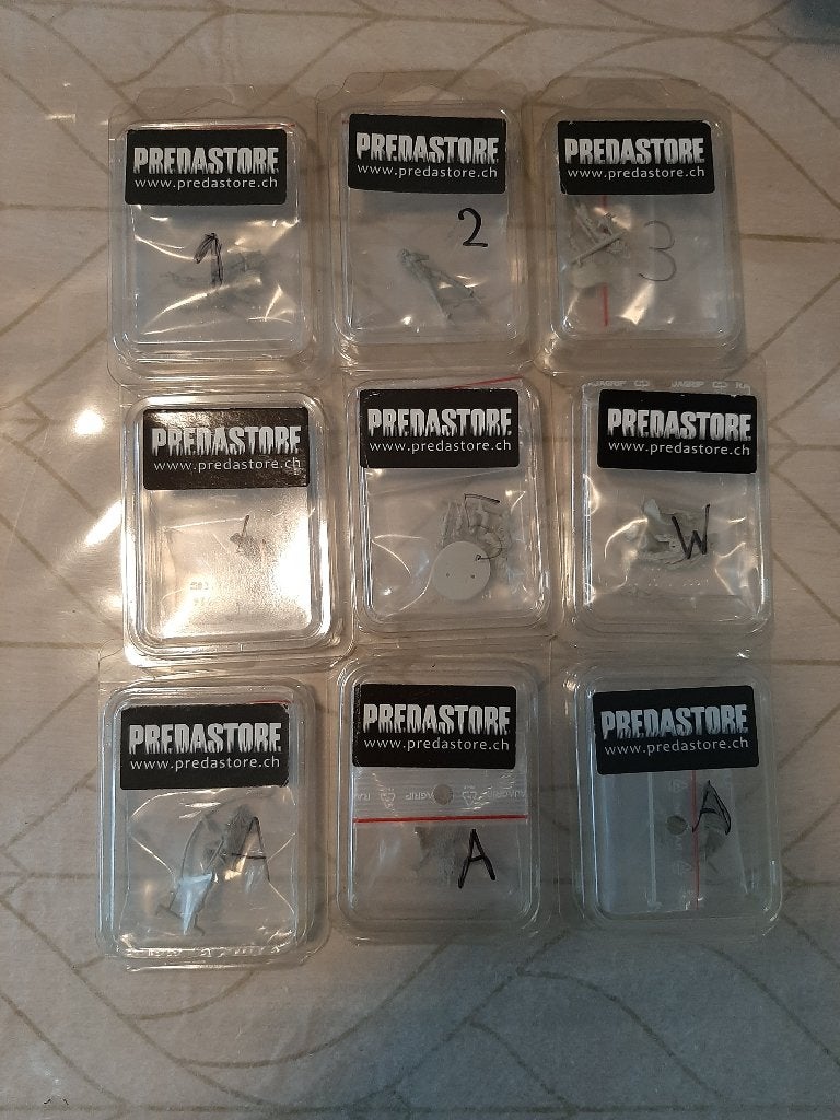 Predator 25mm Miniatures for War Gaming x9., Verzenden, Nieuw, Overige soorten, Figuurtje(s)