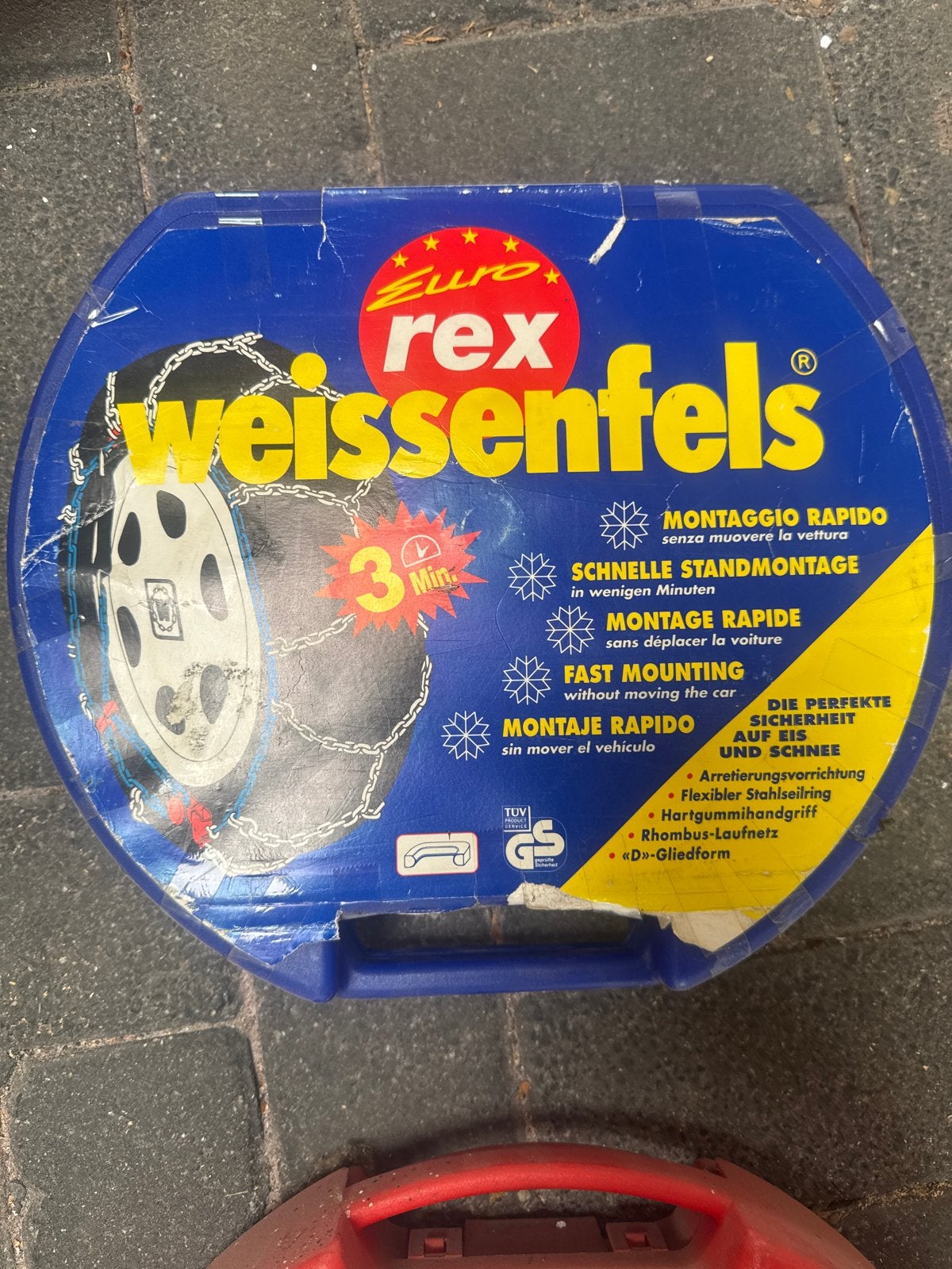 Weissenfels Euro Rex sneeuwkettingen - Groep 10, Auto diversen, Sneeuwkettingen, Ophalen, Gebruikt