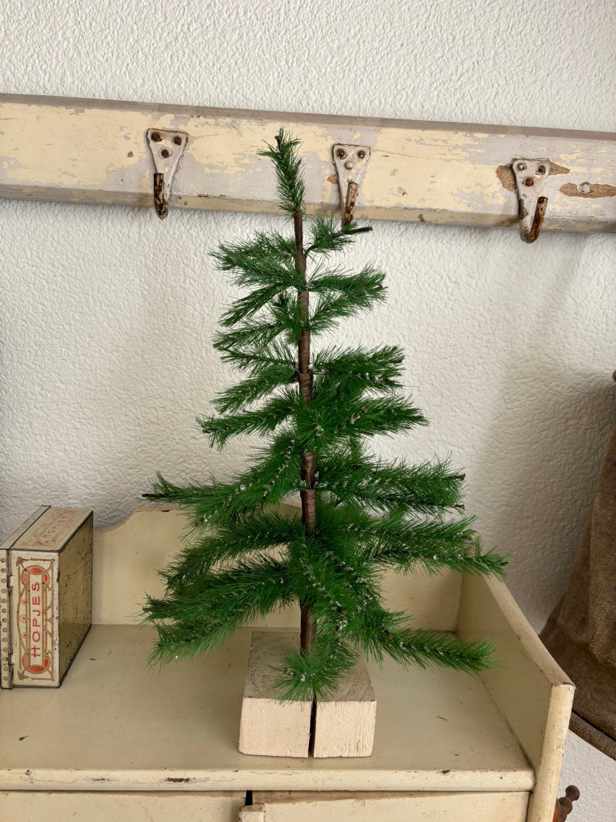 Oud kerst boomje, Ophalen of Verzenden, Gebruikt