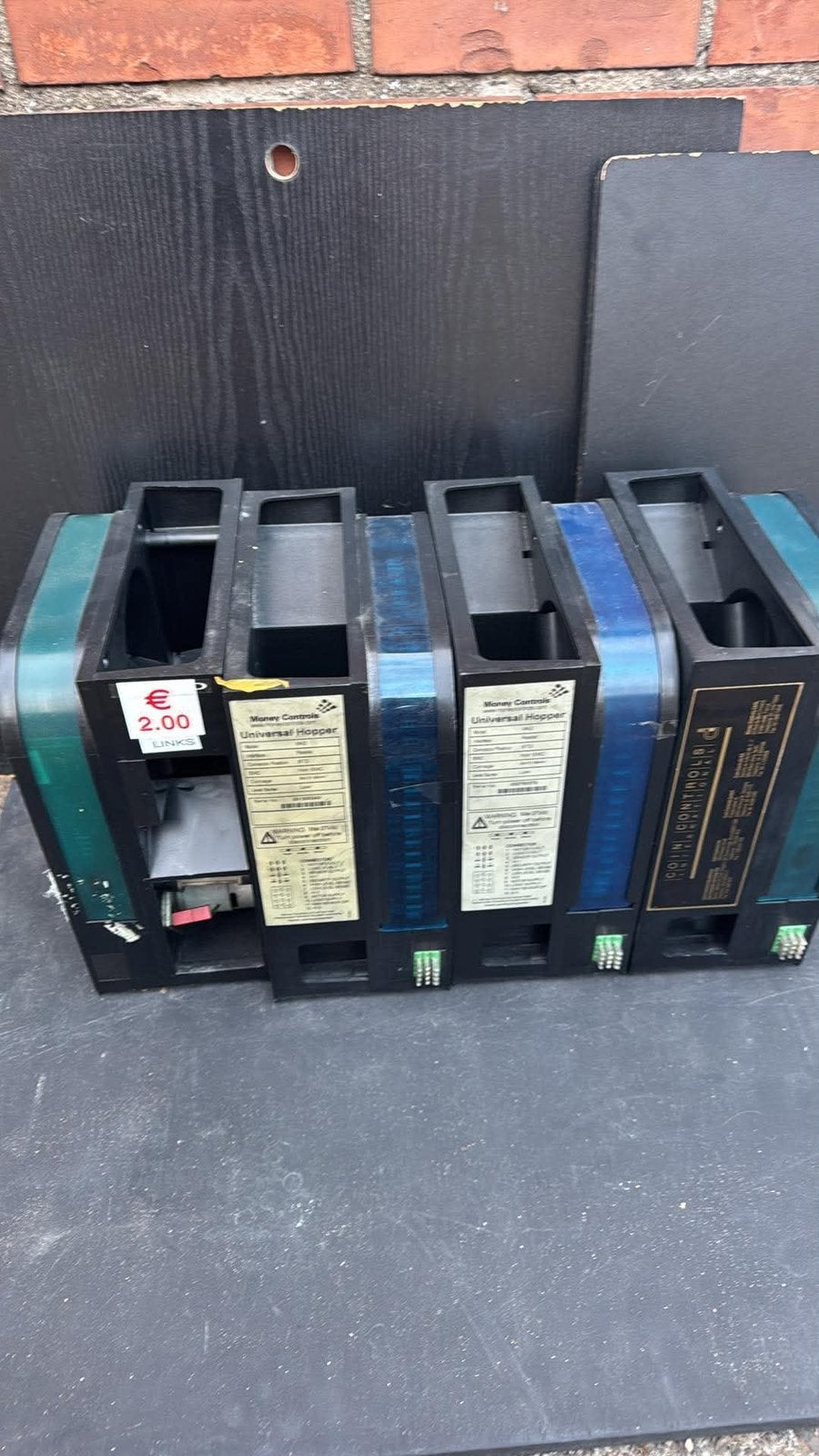 5x Money Controls Universal Hopper MK2 munthoppers, Ophalen of Verzenden, Zo goed als nieuw