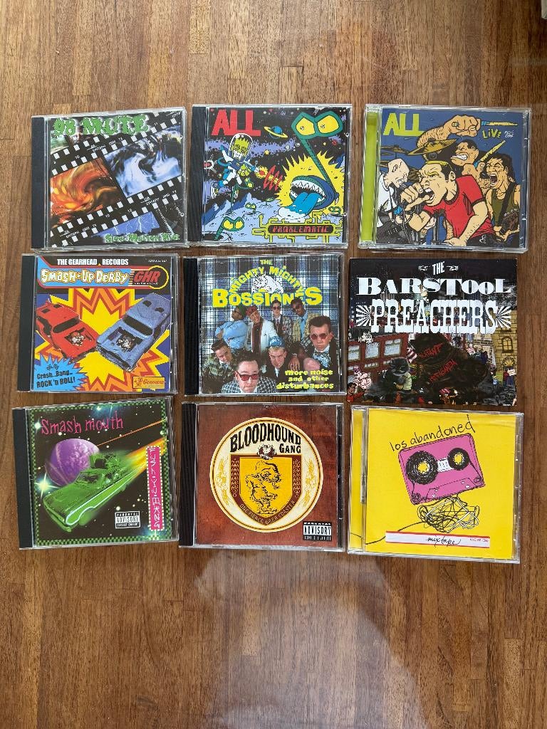 Hardcore, speedrock, punkrock...., Ophalen of Verzenden, Zo goed als nieuw, Overige genres