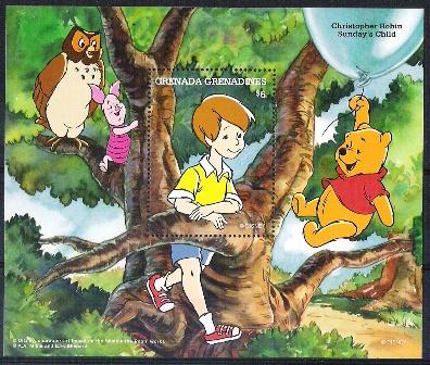 Walt Disney Grenada Grenadines Mi nr blok 391 postfris, Verzenden, Postfris, Overige thema's