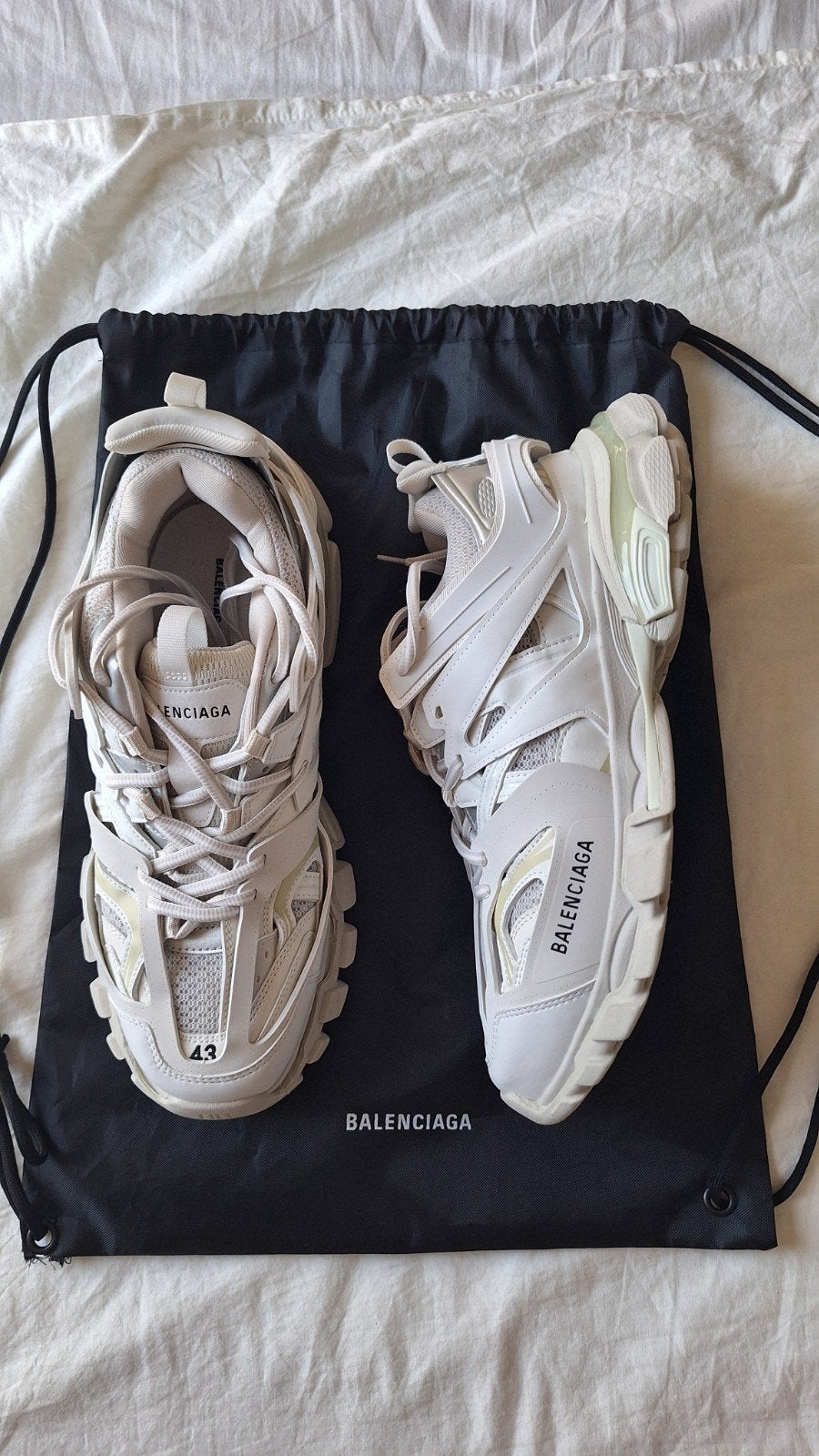 Balenciaga Track maat 43, Kleding | Heren, Schoenen, Wit, Nieuw, Ophalen of Verzenden, Sneakers of Gympen