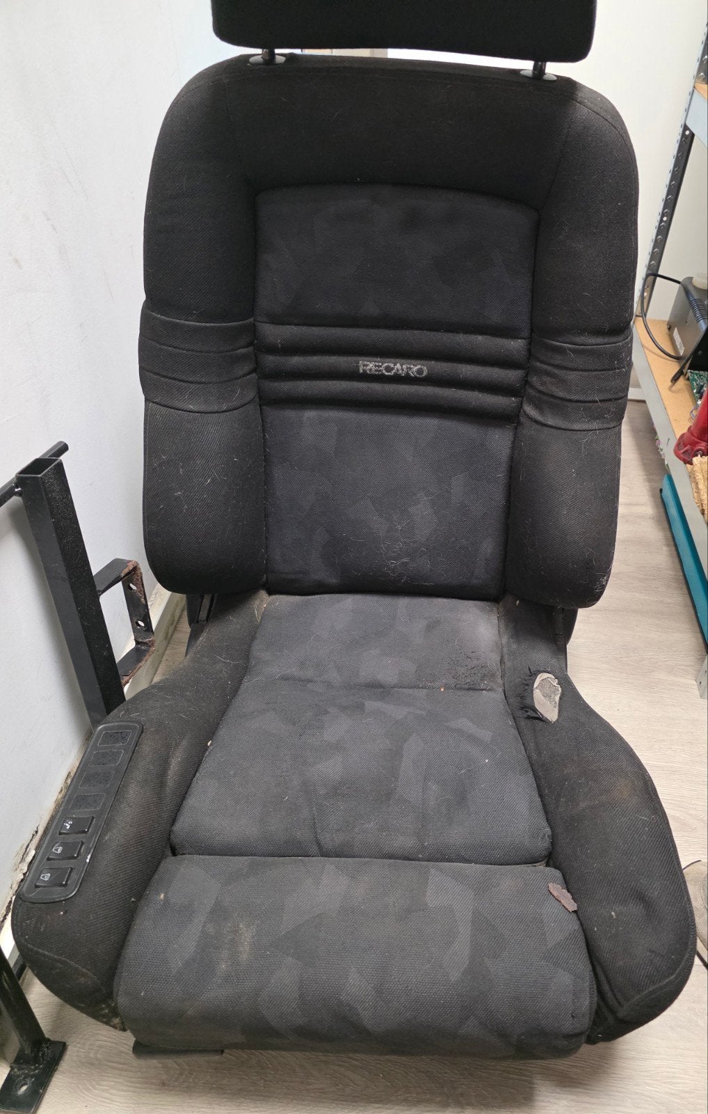 Recaro elektrisch en (verwarmde) sportstoel, Ophalen, Gebruikt, Volkswagen
