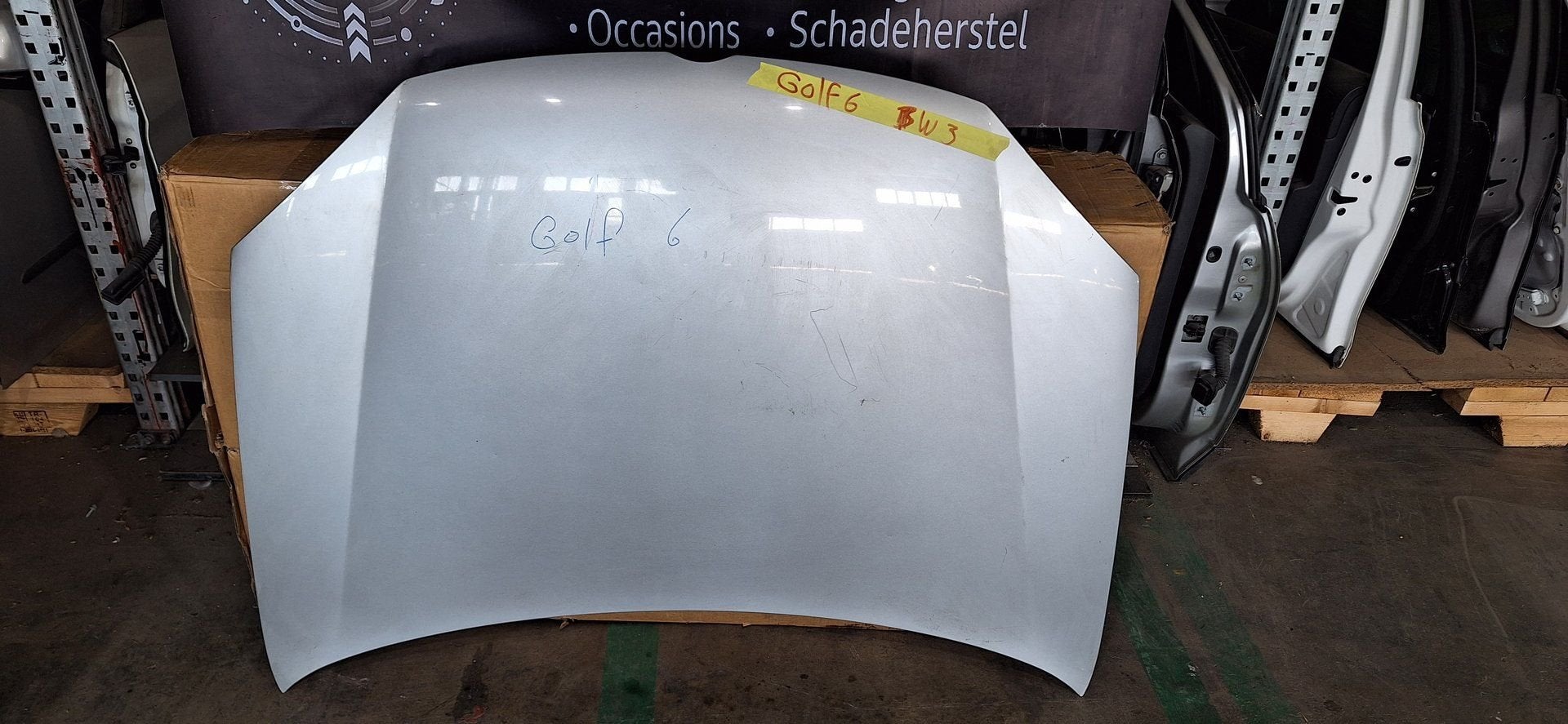 Motorkap Volkswagen Golf 6 BRILJANTSCHWARZ (L041), Gebruikt, -, -, Ophalen of Verzenden