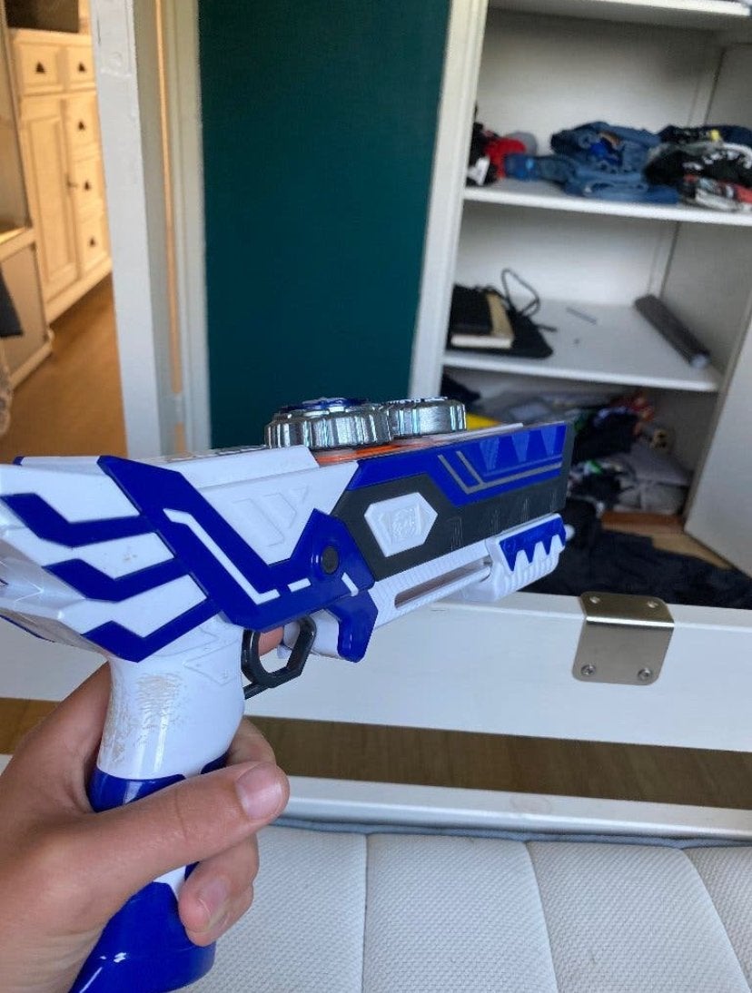 Beyblade Burst Launcher met 2 Beyblades, Ophalen, Gebruikt, Jongen of Meisje
