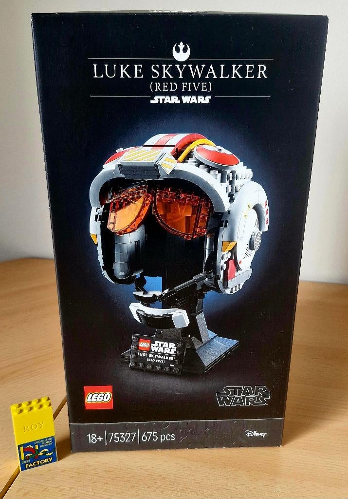 Lego 75327 Star Wars Luke Skywalker (Red Five) Helm, Star Wars, Lego, Nieuw, Ophalen of Verzenden