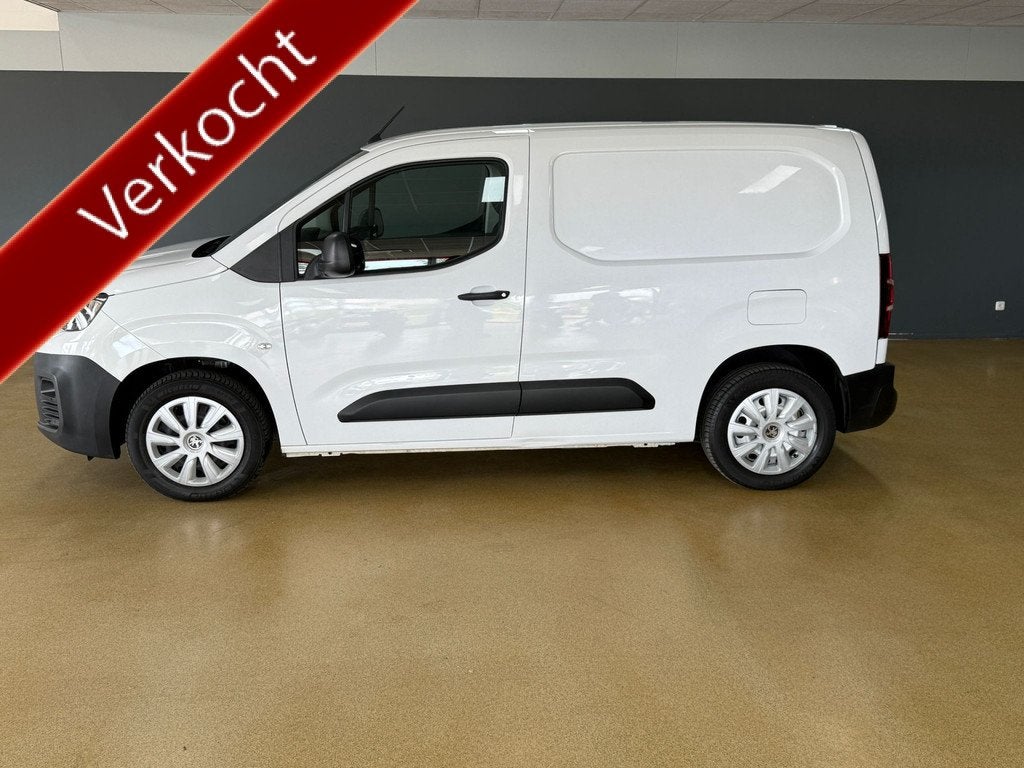Peugeot Partner 1.2 Puretech (bj 2020), Lichtsensor, 4 cilinders, Wit, Bedrijf