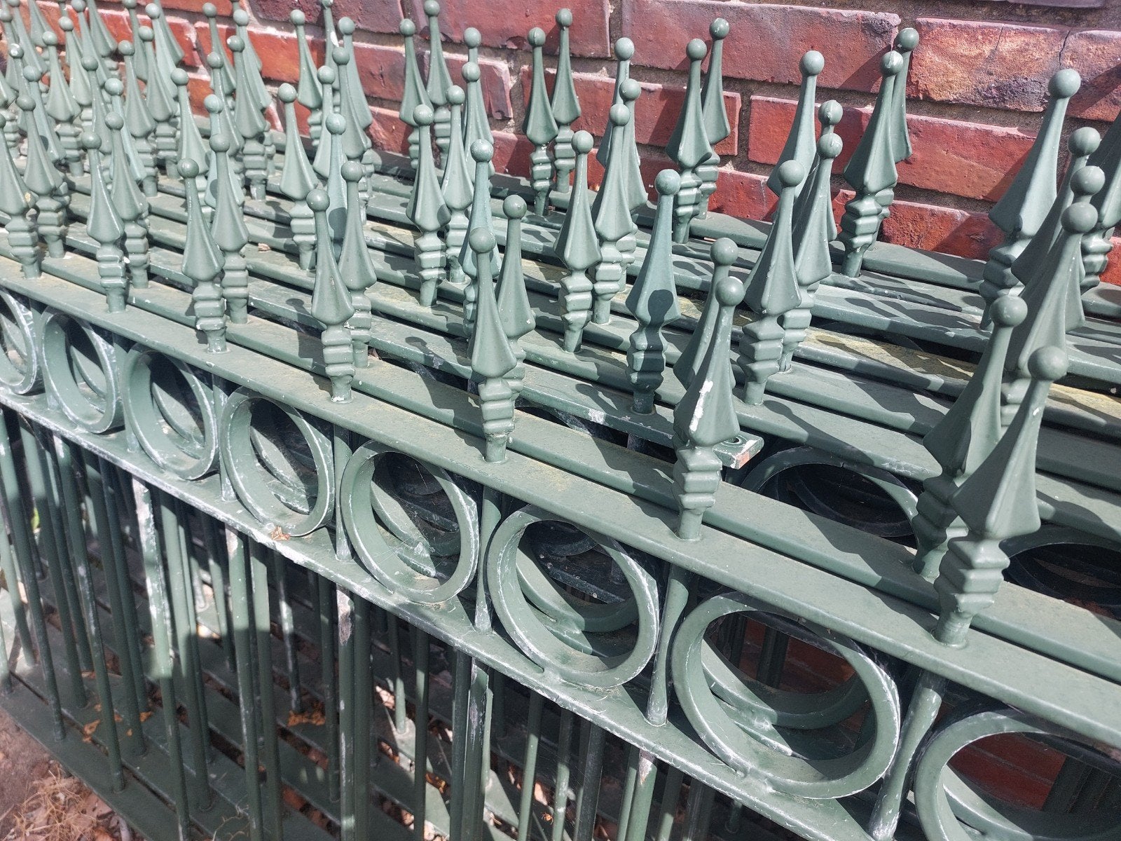 sierhekwerk Fancy Fences  17.5m, Tuin en Terras, Ophalen, Gebruikt, IJzer, Sierhekwerk