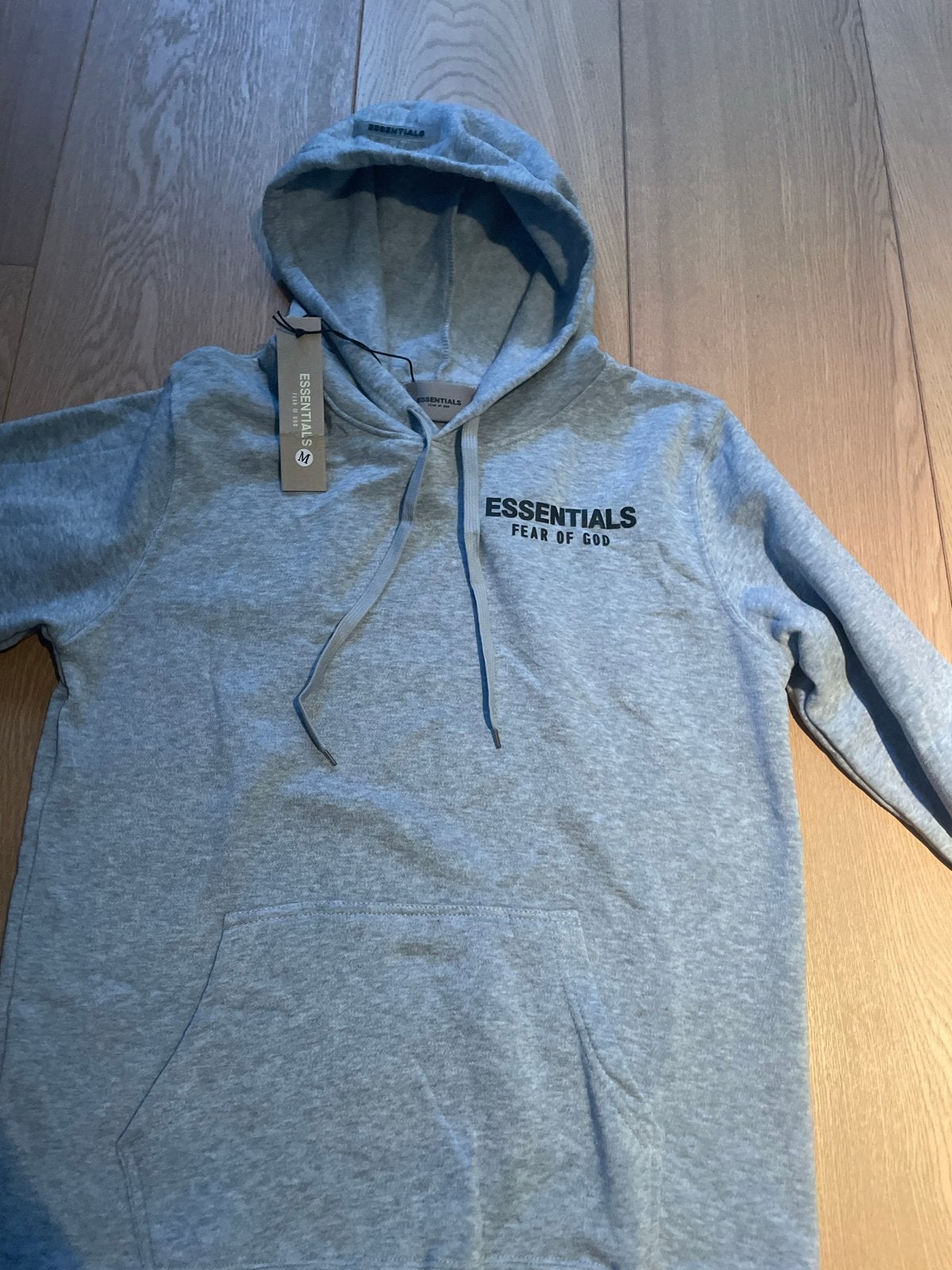 Essentials Fear of God Hoodie Grijs Maat M Nieuw, Ophalen of Verzenden, Nieuw, Maat 48/50 (M), Grijs