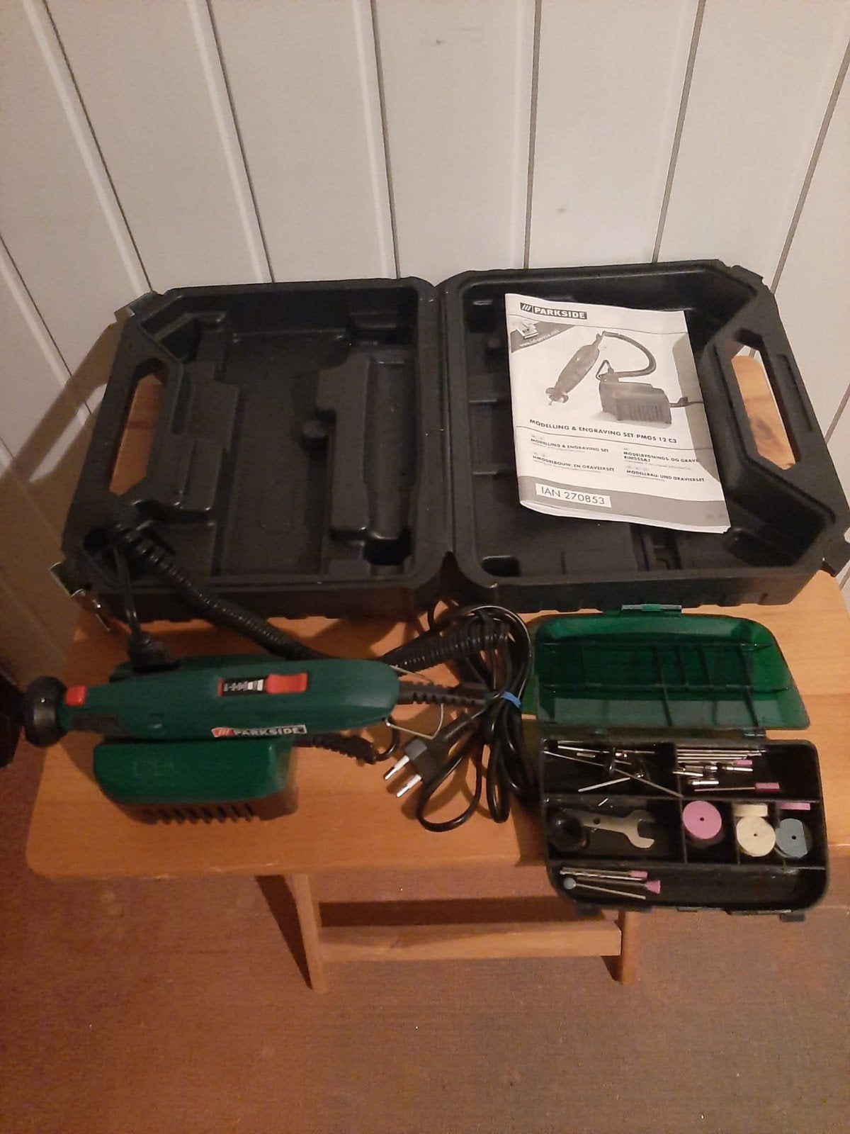 Parkside graveer- en modelleerset PMGS 12 C3, Ophalen of Verzenden, Nieuw
