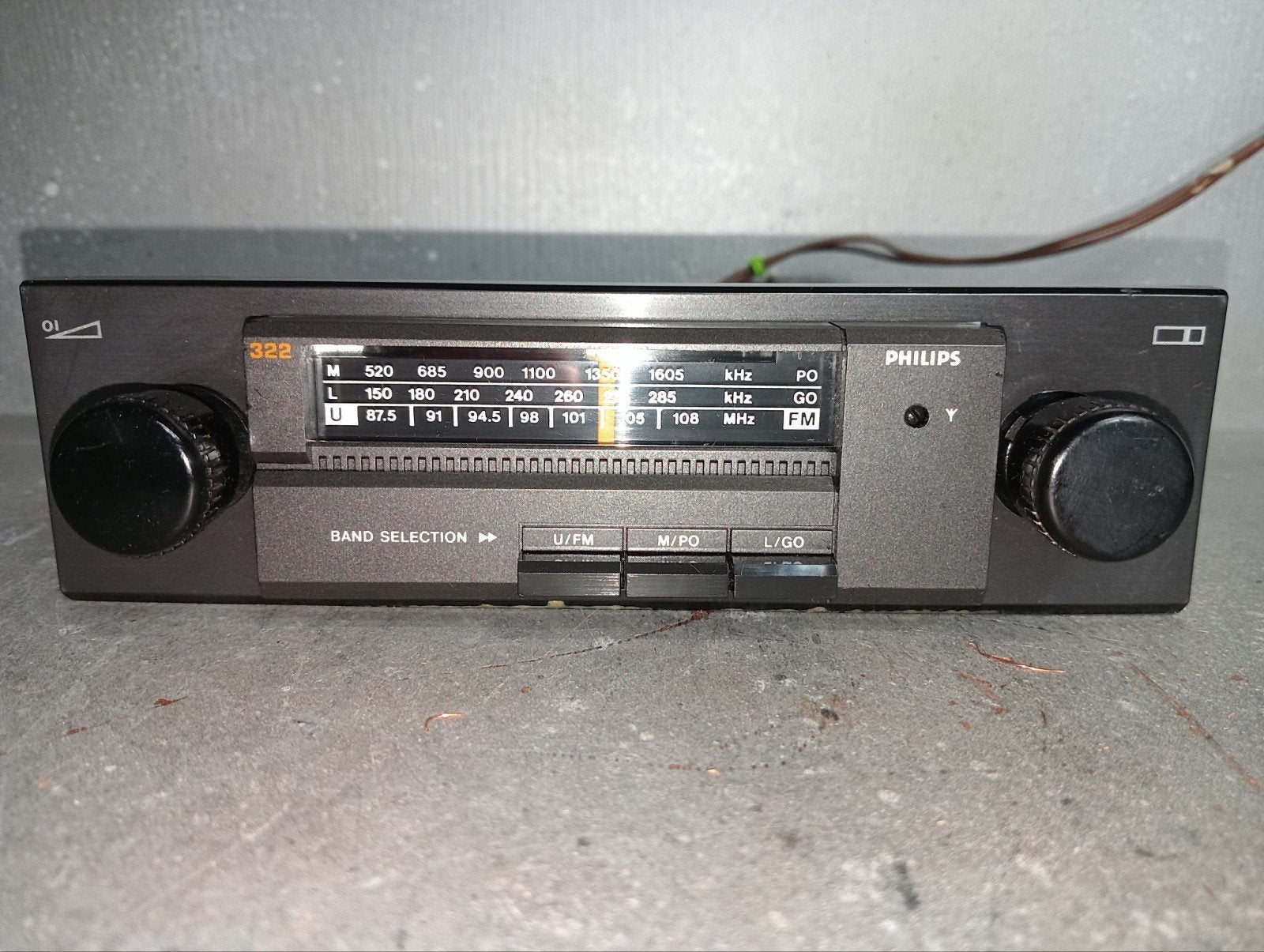 Philips 322 Fm Radio Oldtimer, Ophalen of Verzenden
