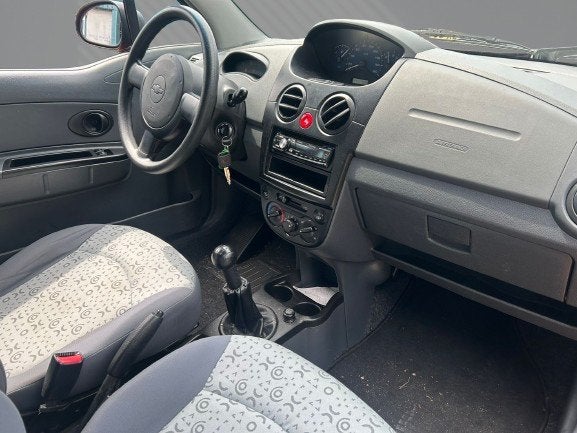 Chevrolet Matiz 0.8 Spirit | Airco | Leuke Auto | APK, Auto's, Voorwielaandrijving, Stof, Gebruikt, Zwart