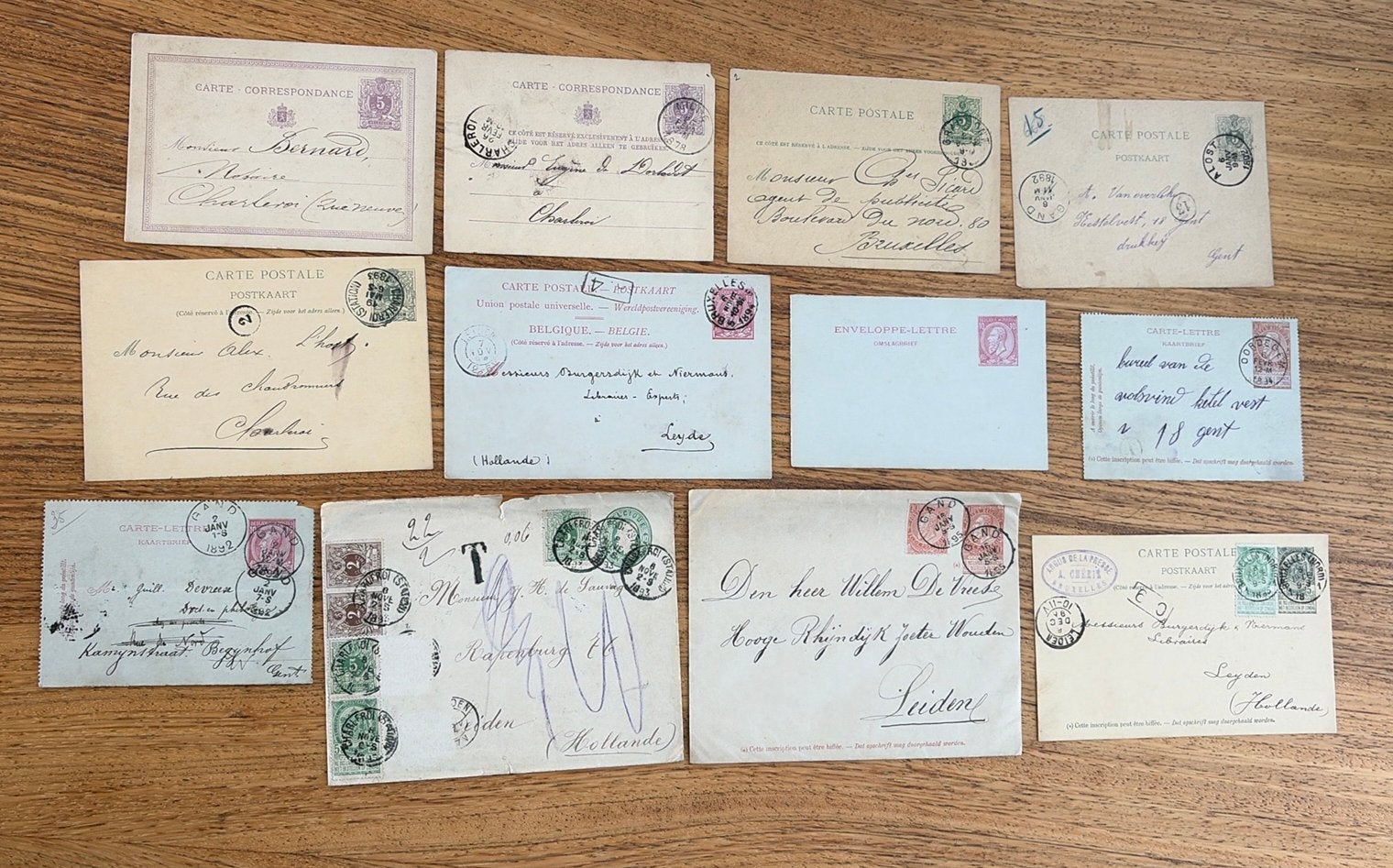 Briefkaart België 12 stuks, Postzegels en Munten, Ophalen of Verzenden, Briefkaart