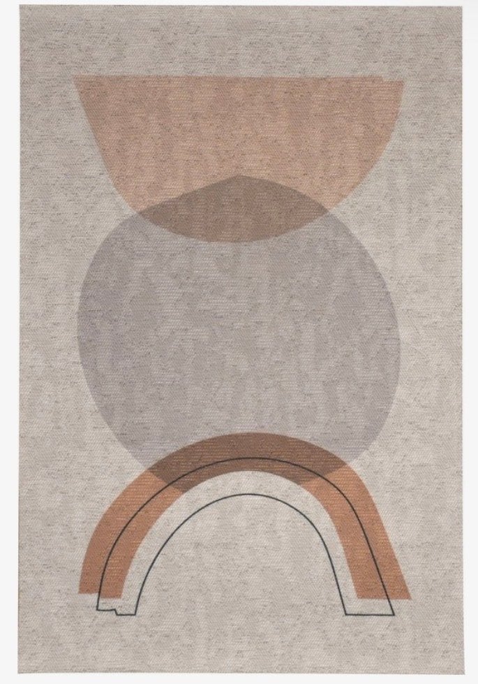 Bodilon Wandkleed - Modern Abstract Design (80x120cm), 120 cm, Meerkleurig, Zo goed als nieuw, 80 cm