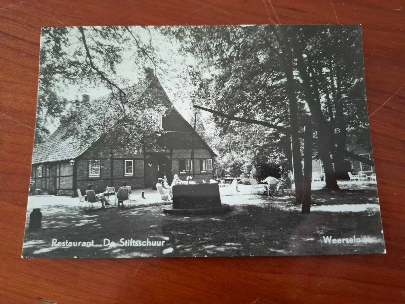 Oude ansichtkaart Restaurant De Stiftsschuur Weerselo, Ophalen of Verzenden, 1960 tot 1980, Gelopen, Overijssel
