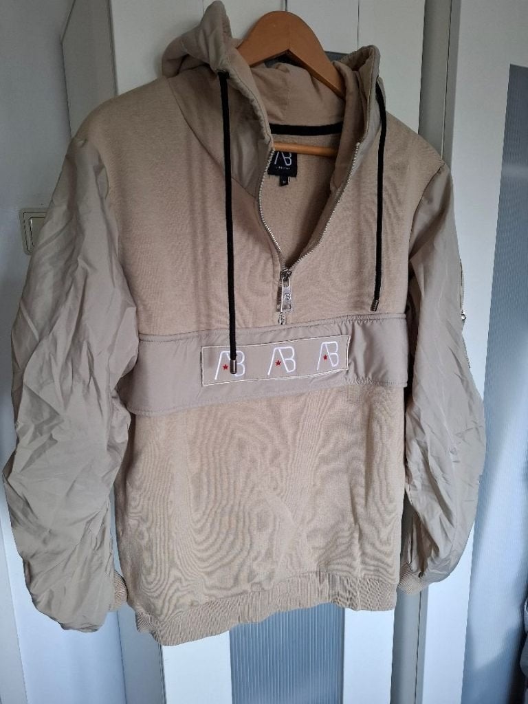 AB LIFESTYLE hoody M-48/50 incl.verzenden, Maat 48/50 (M), AB Lifestyle, Beige, Ophalen of Verzenden