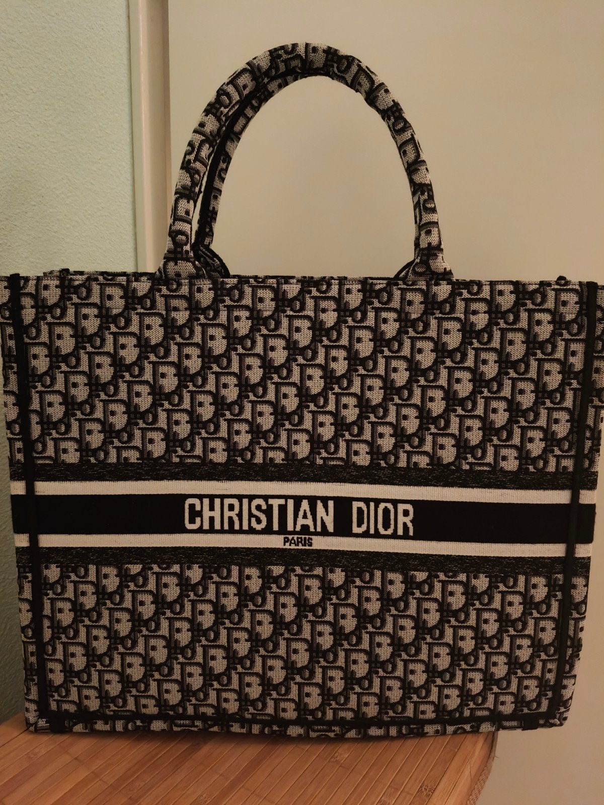 Dior big shopper tote bag, Verzenden, Nieuw, Zwart, Shopper