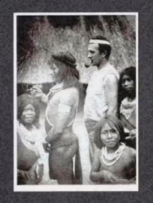 Suriname Expeditielid Bisschop Ojana Indianendorp., Ophalen of Verzenden, Ongelopen, Buiten Europa