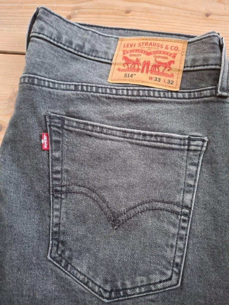 Levi's spijkerbroek, Ophalen, Zwart, Zo goed als nieuw, W33 - W34 (confectie 48/50)