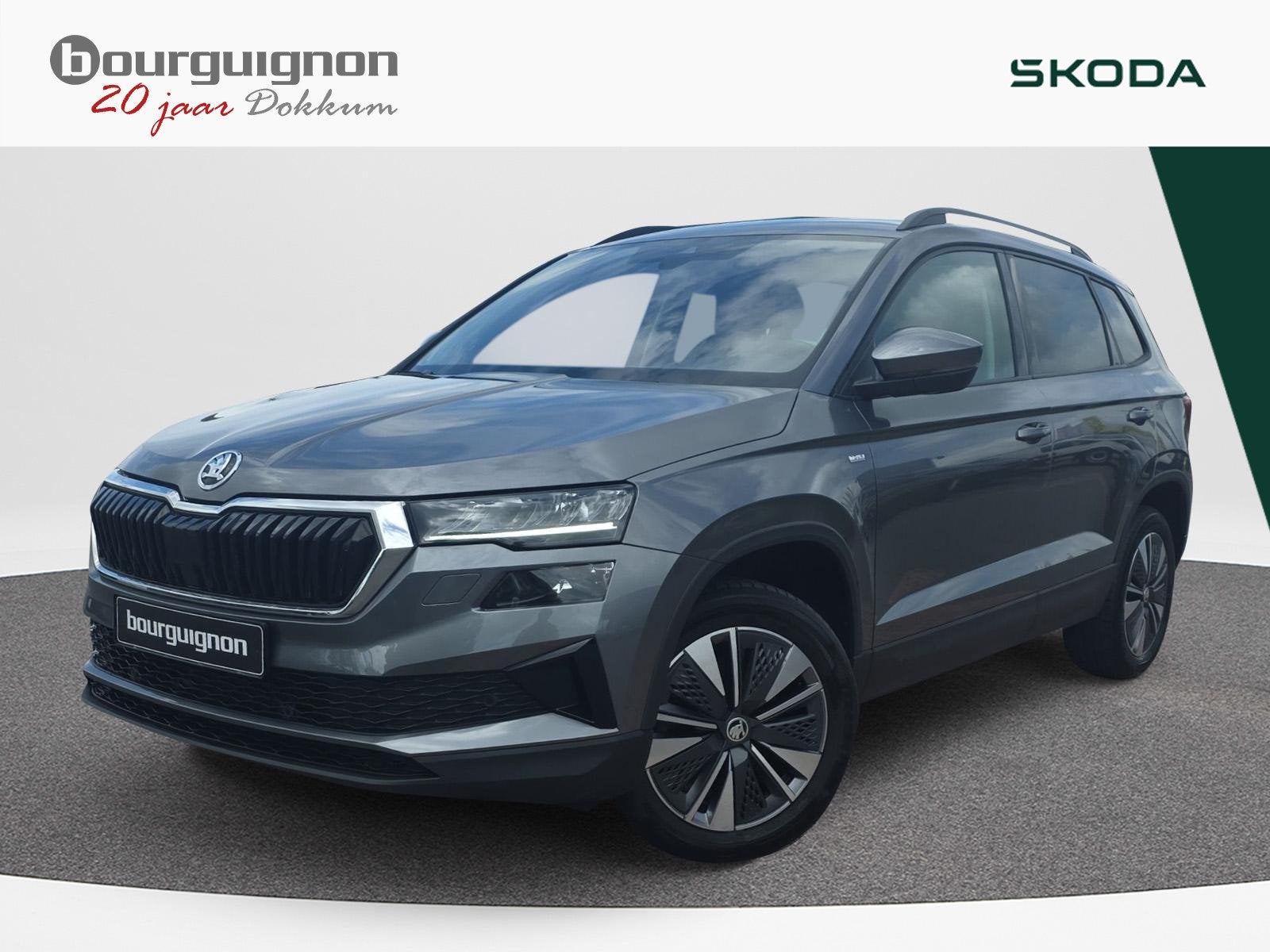 Skoda Karoq 1.5 TSI ACT Ambition | 150Pk | Trekhaak | Elec., Auto's, Voorwielaandrijving, Stof, Gebruikt, Bedrijf