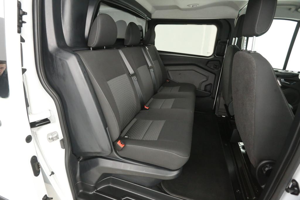 Ford Transit Custom 2.0 TDCI L2H1 | DC | Aut. | Airco | Crui, Auto's, Euro 6, 4 cilinders, Origineel Nederlands, Bedrijf