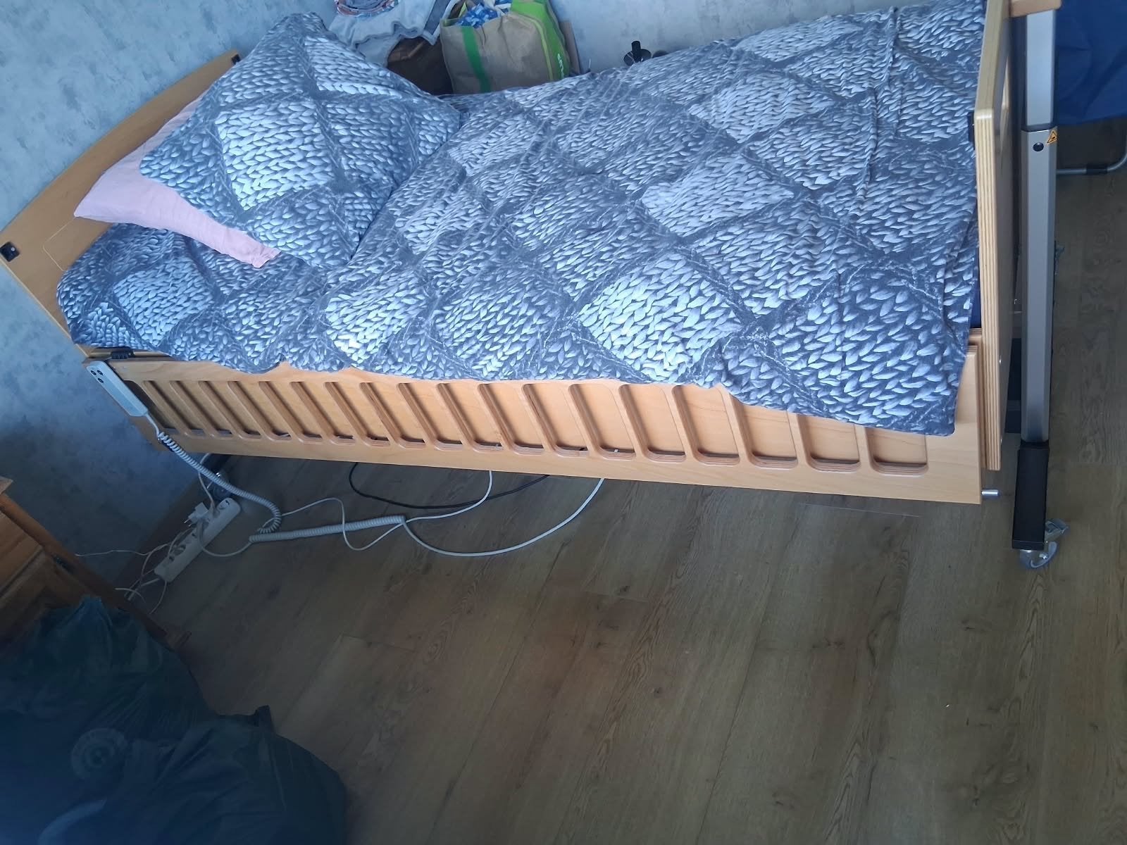 Hoog laag bed, Ophalen