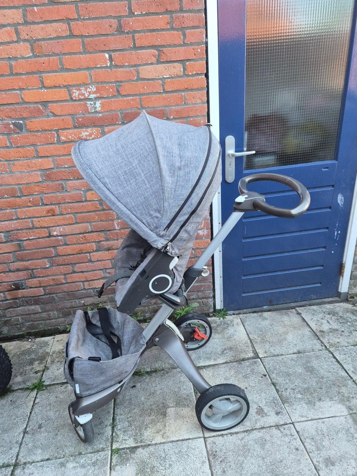Stokke Xplory kinderwagen compleet, Kinderen en Baby's, Kinderwagens en Combinaties, Gebruikt, Met reiswieg, Ophalen, Kinderwagen