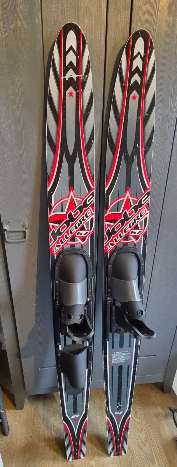 Jobe Allegre 67 Waterski's, Watersport en Boten, Waterski's, Ophalen, Gebruikt, 160 cm of meer, Waterski's