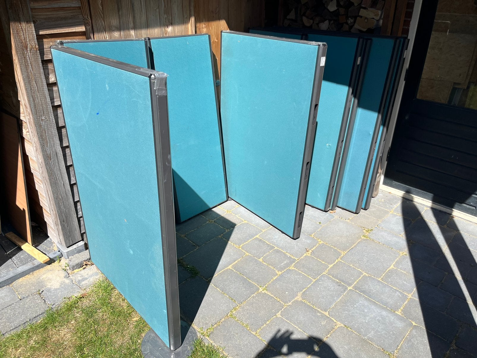 Akoestische scheidings wanden, Ophalen, 70 tot 120 cm