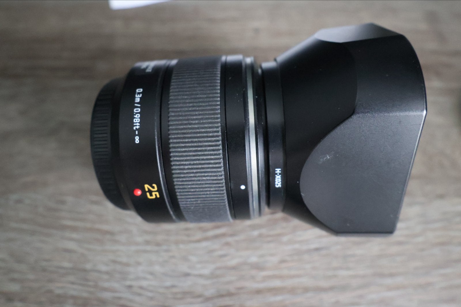Panasonic Leica DG Summilux 25mm f/1.4 ASPH lens, Autofocus, Micro Four Thirds, Ophalen of Verzenden, Zo goed als nieuw