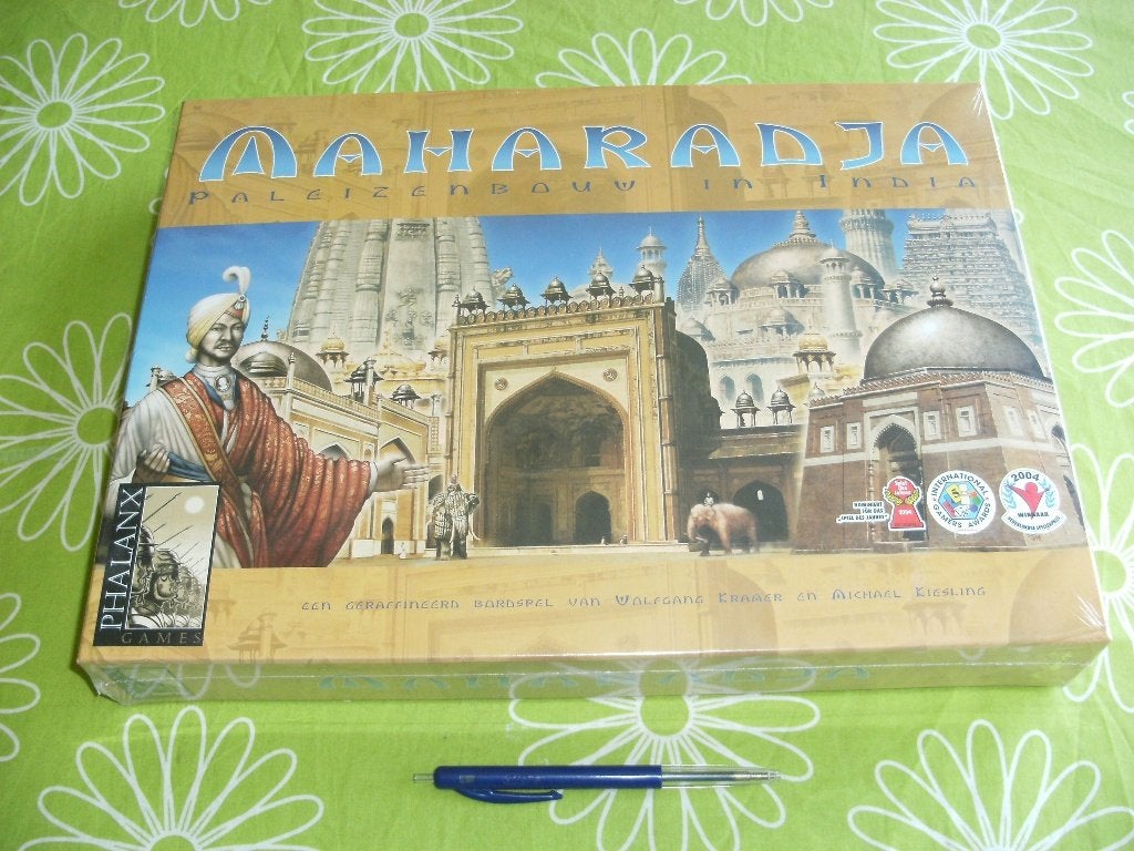 Nieuw in seal: Maharadja - paleizenbouw in India, Hobby en Vrije tijd, Gezelschapsspellen | Bordspellen, Vijf spelers of meer