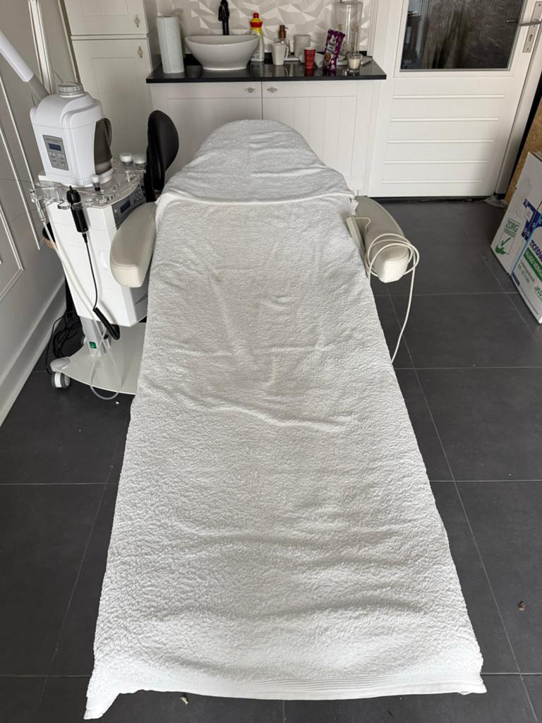 Professionele behandelstoel en zadelkruk, Werkplek, Ophalen of Verzenden, Gebruikt, Stoel