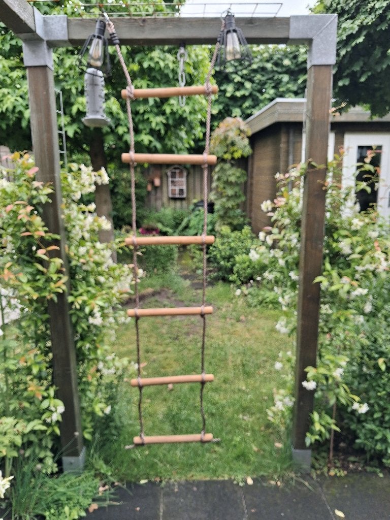 Touwladder voor schommel of klimtoestel, Ophalen, Gebruikt, Schommel