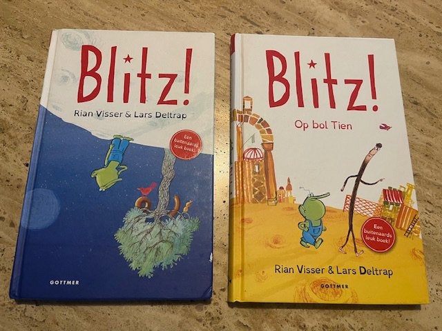 2x boek Blitz! 1 en 2, Ophalen of Verzenden, Zo goed als nieuw